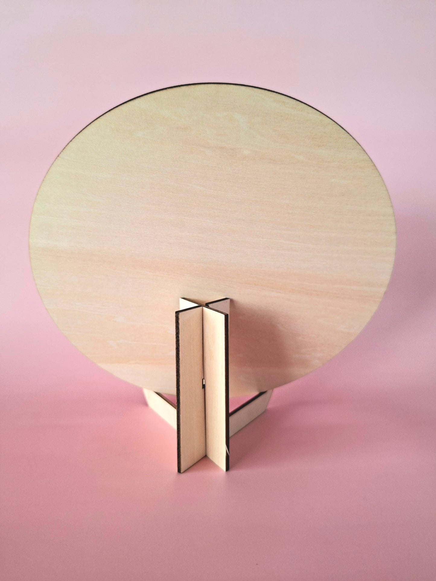 Self-Standing Baby Announcement Plaque