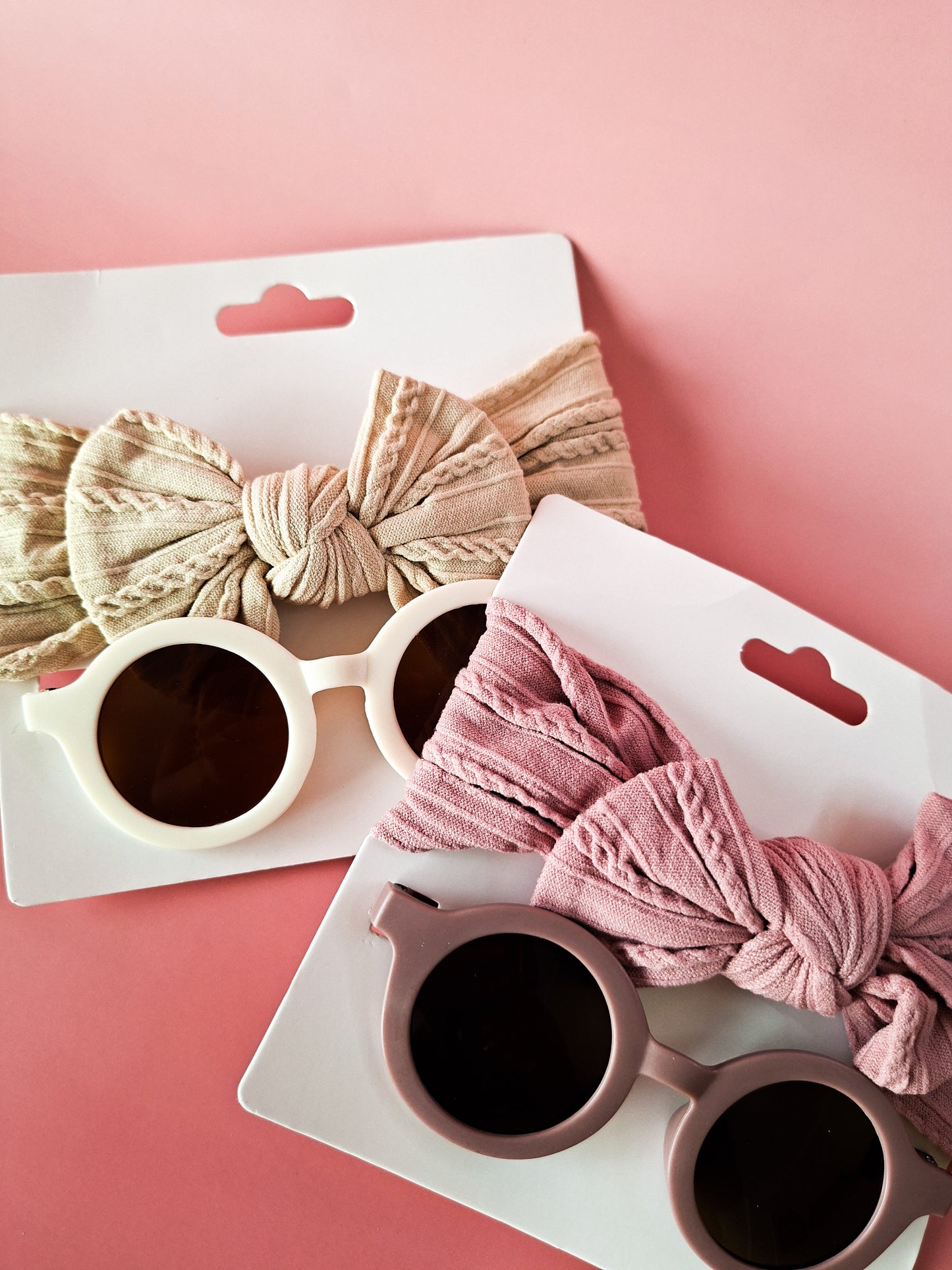 Sunglass & Bow Headband set