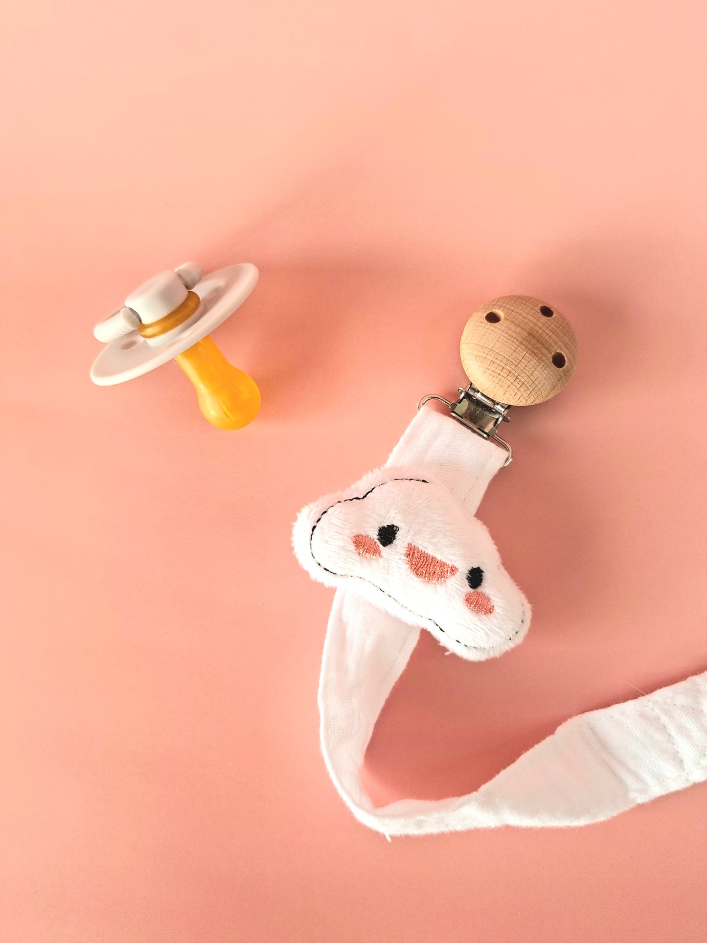 Cotton Cloud Dummy Clip