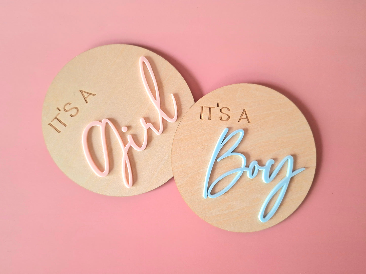 Gender Announcement Plaque