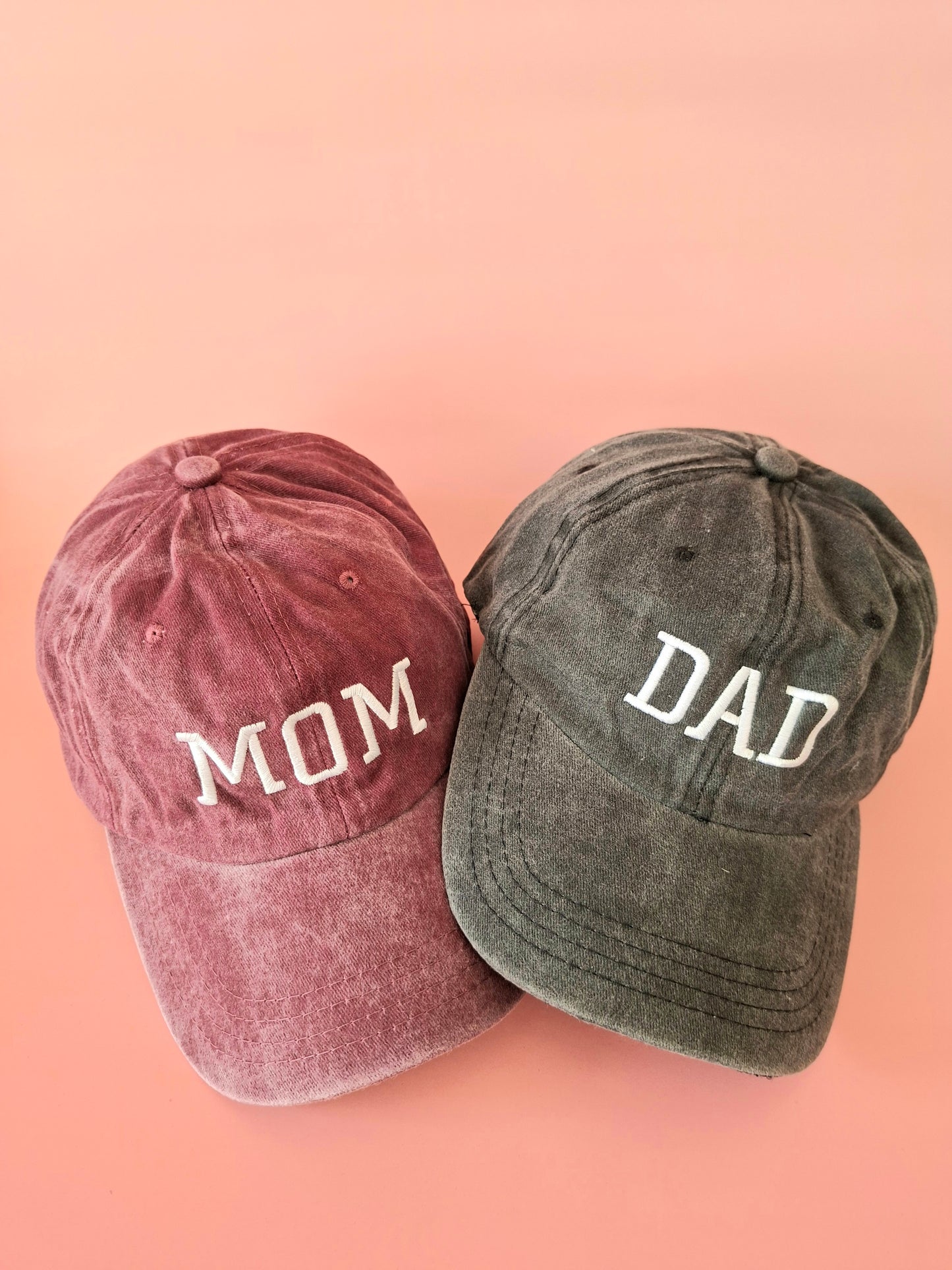 Mom + Dad Caps Set