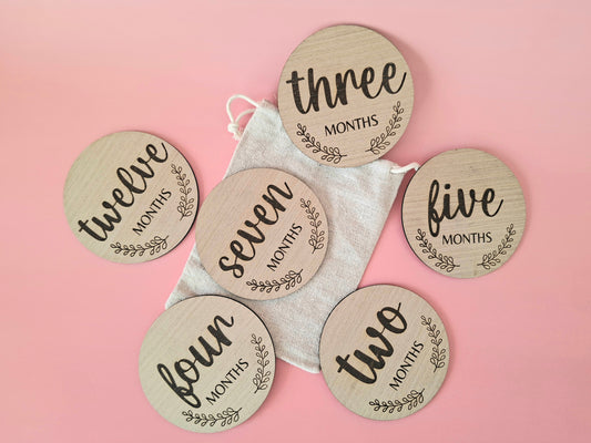 Milestone Cards/Disc in Drawstring Bag