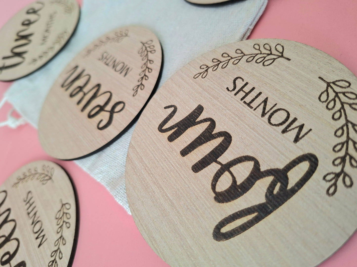 Milestone Cards/Disc in Drawstring Bag