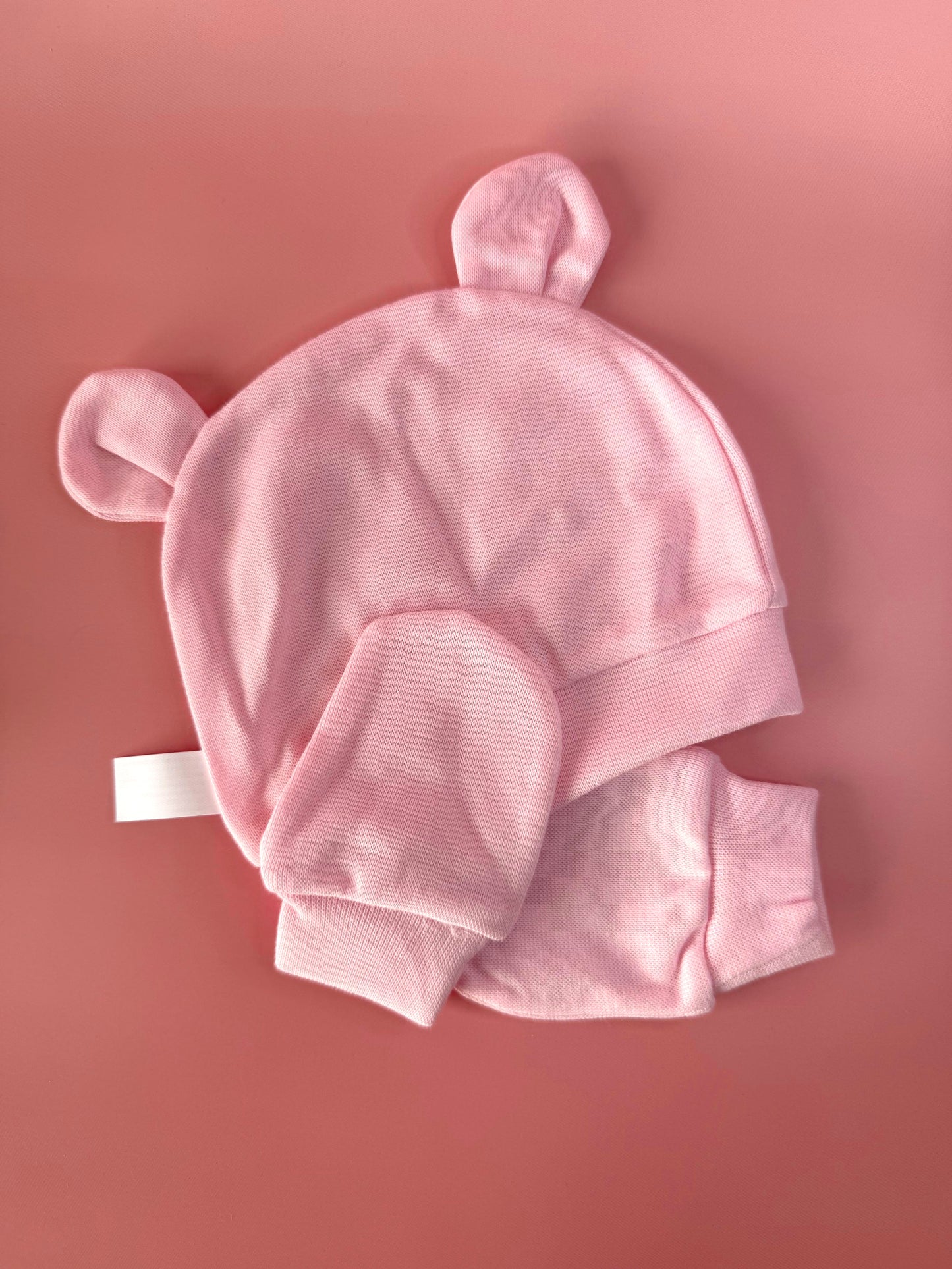 Baby Beanie + Mittens Set