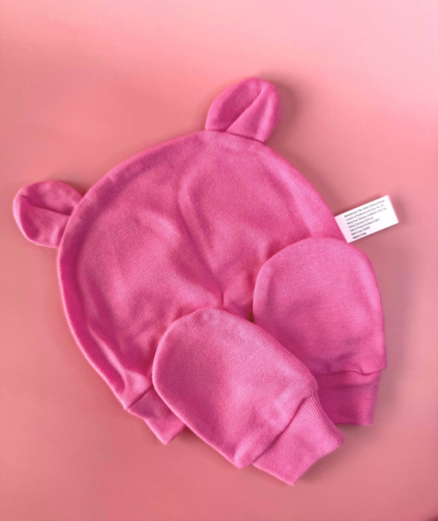 Baby Beanie + Mittens Set