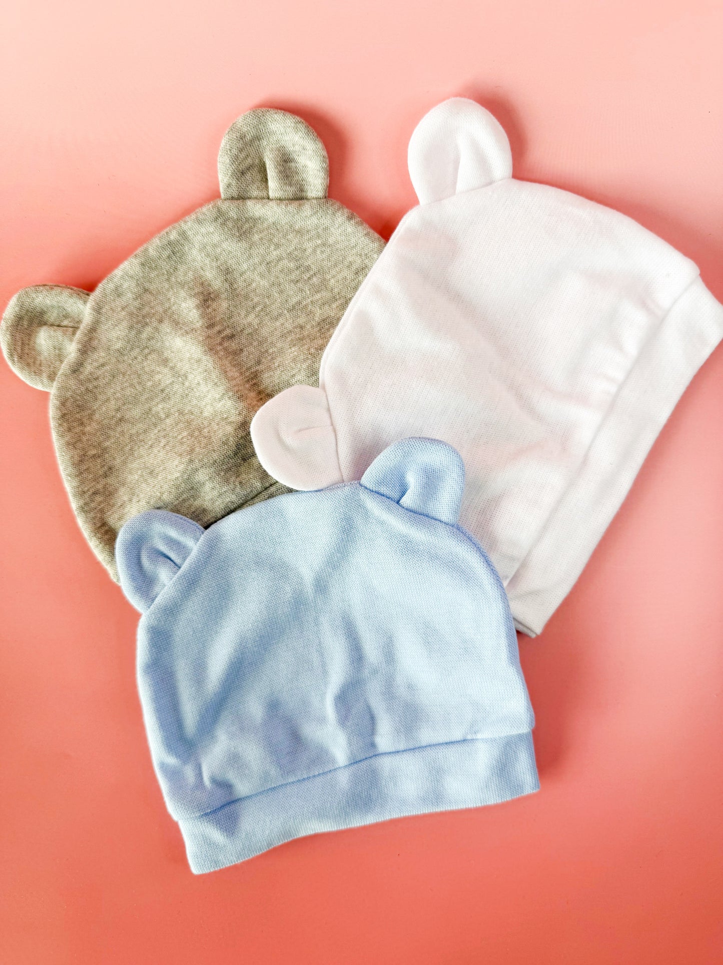 Baby Beanie + Mittens Set