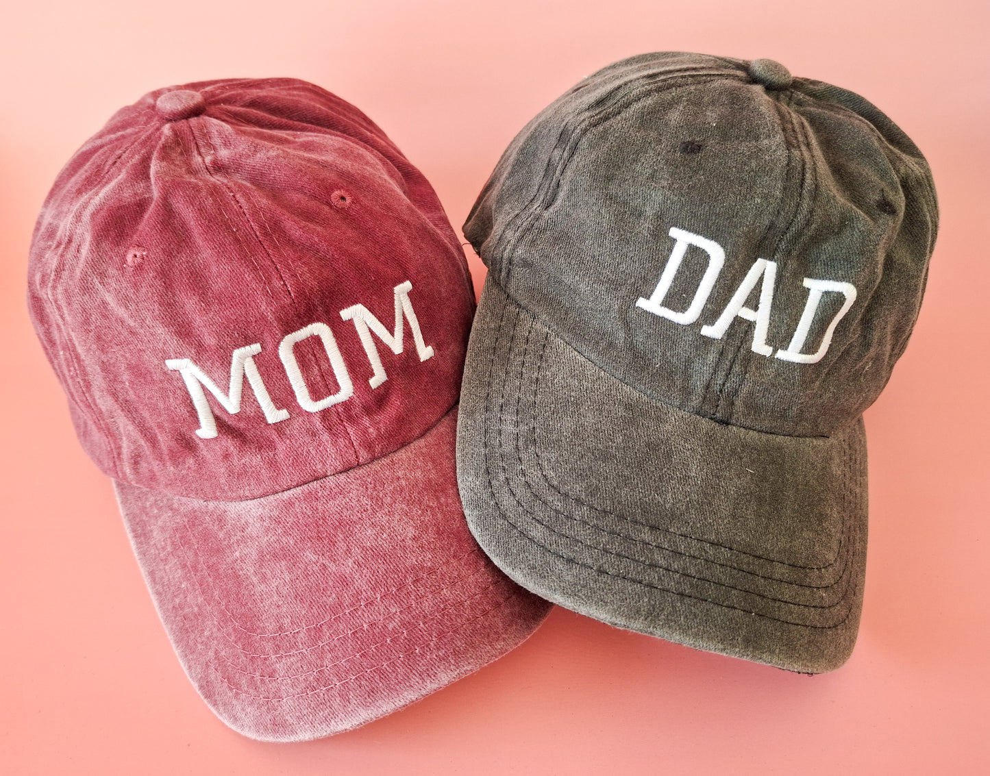 Mom + Dad Caps Set