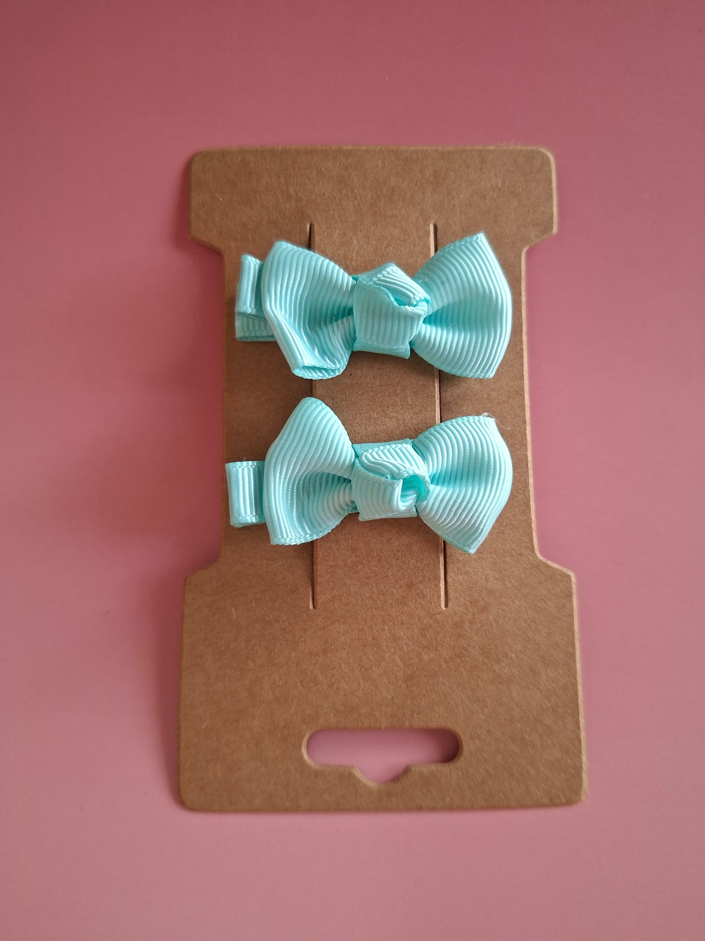 Hair Clip Bows - Pastel Colours
