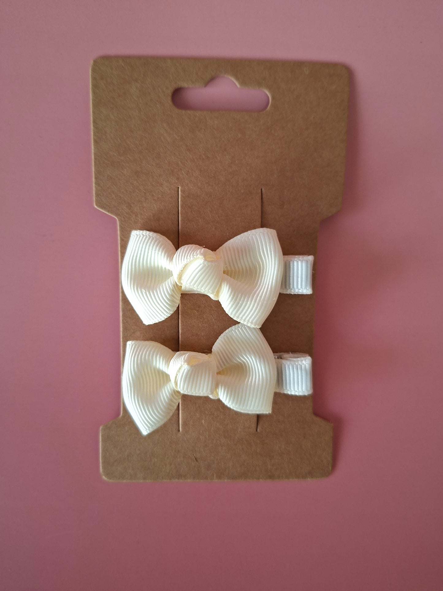Bow Hair Clip Set
