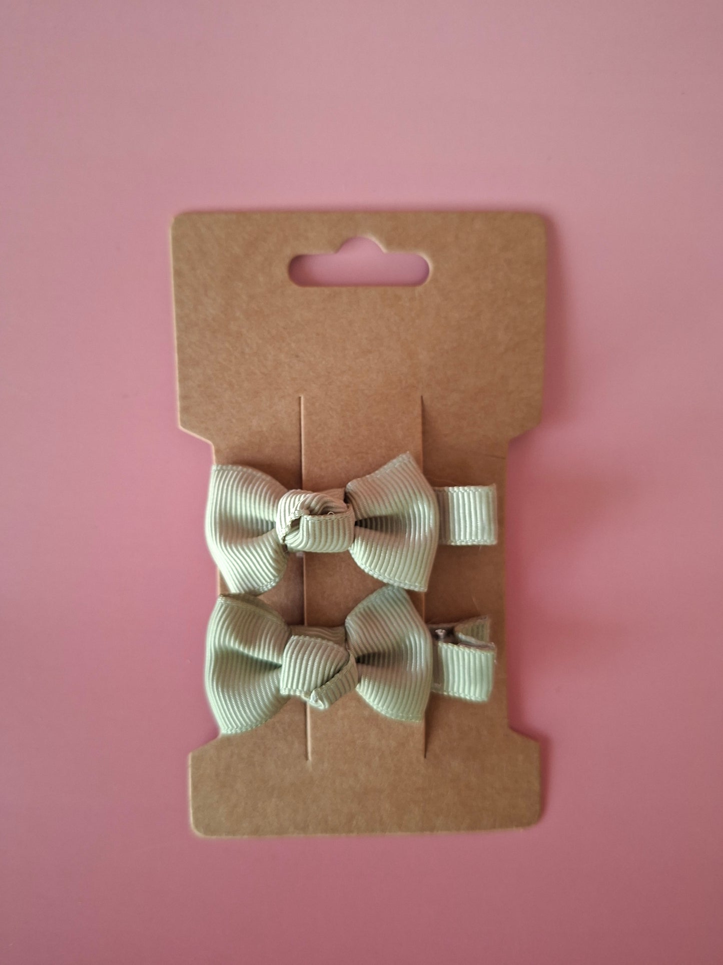 Bow Hair Clip Set