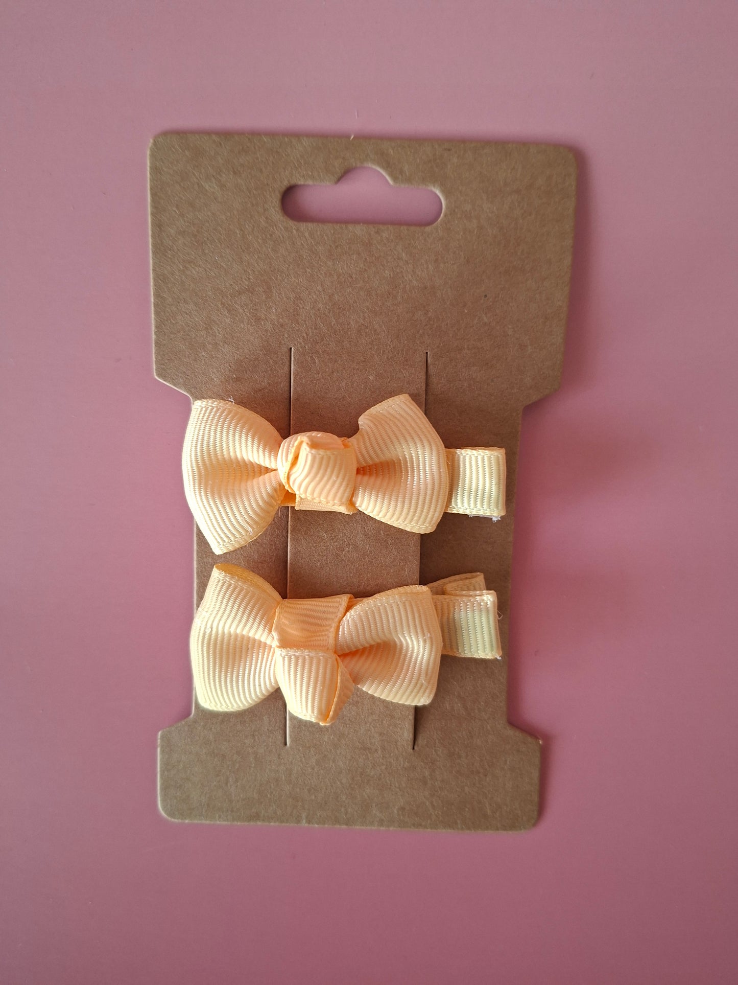 Bow Hair Clip Set