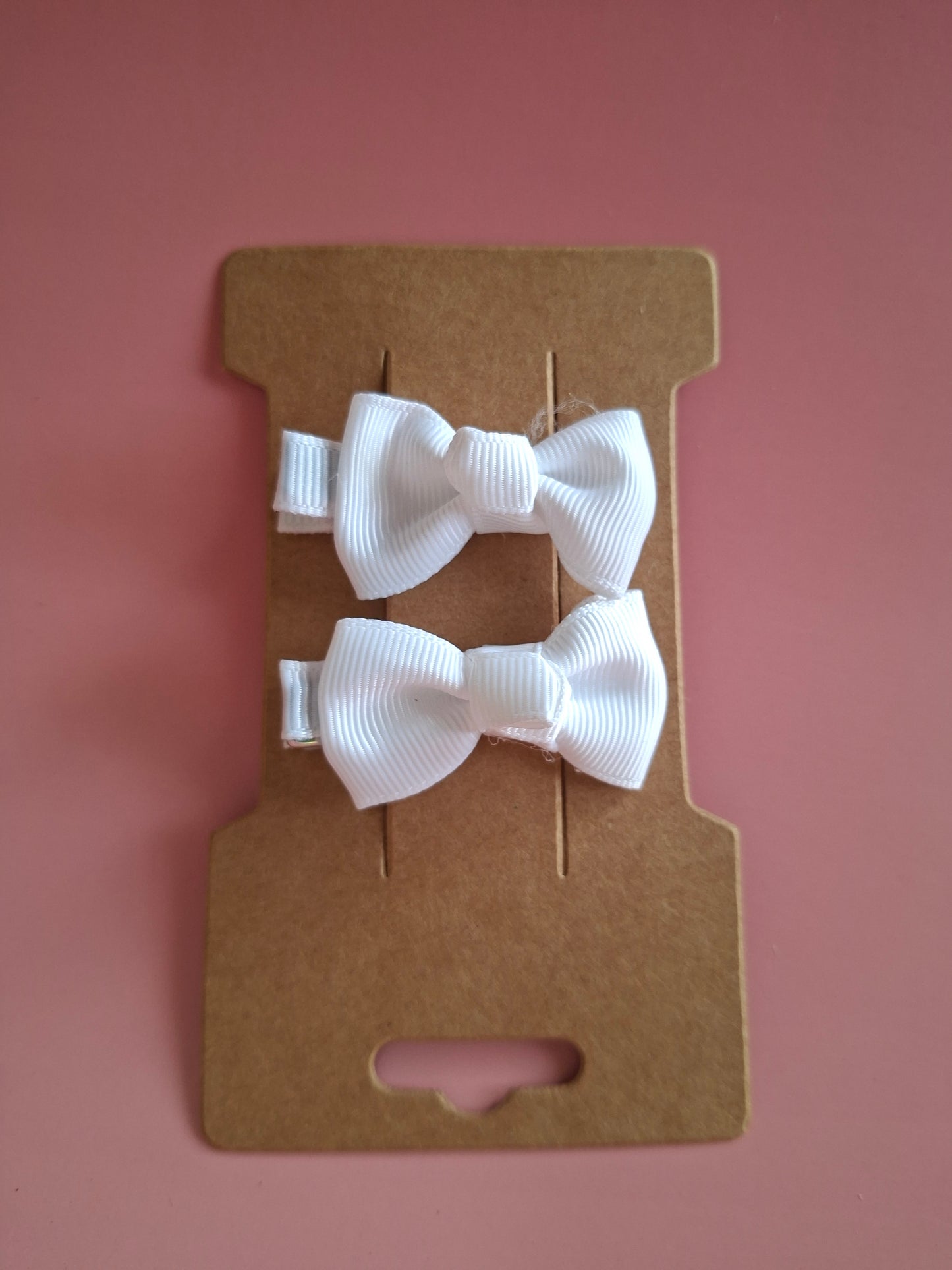 Hair Clip Bows - Pastel Colours