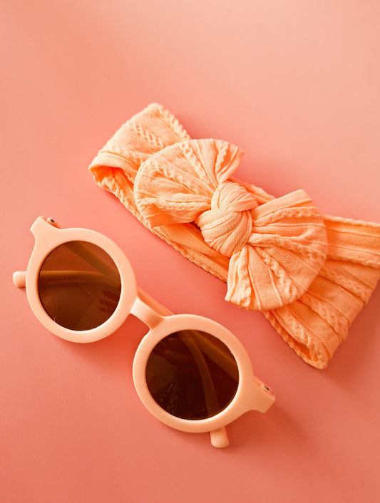 Sunglass & Bow Headband set