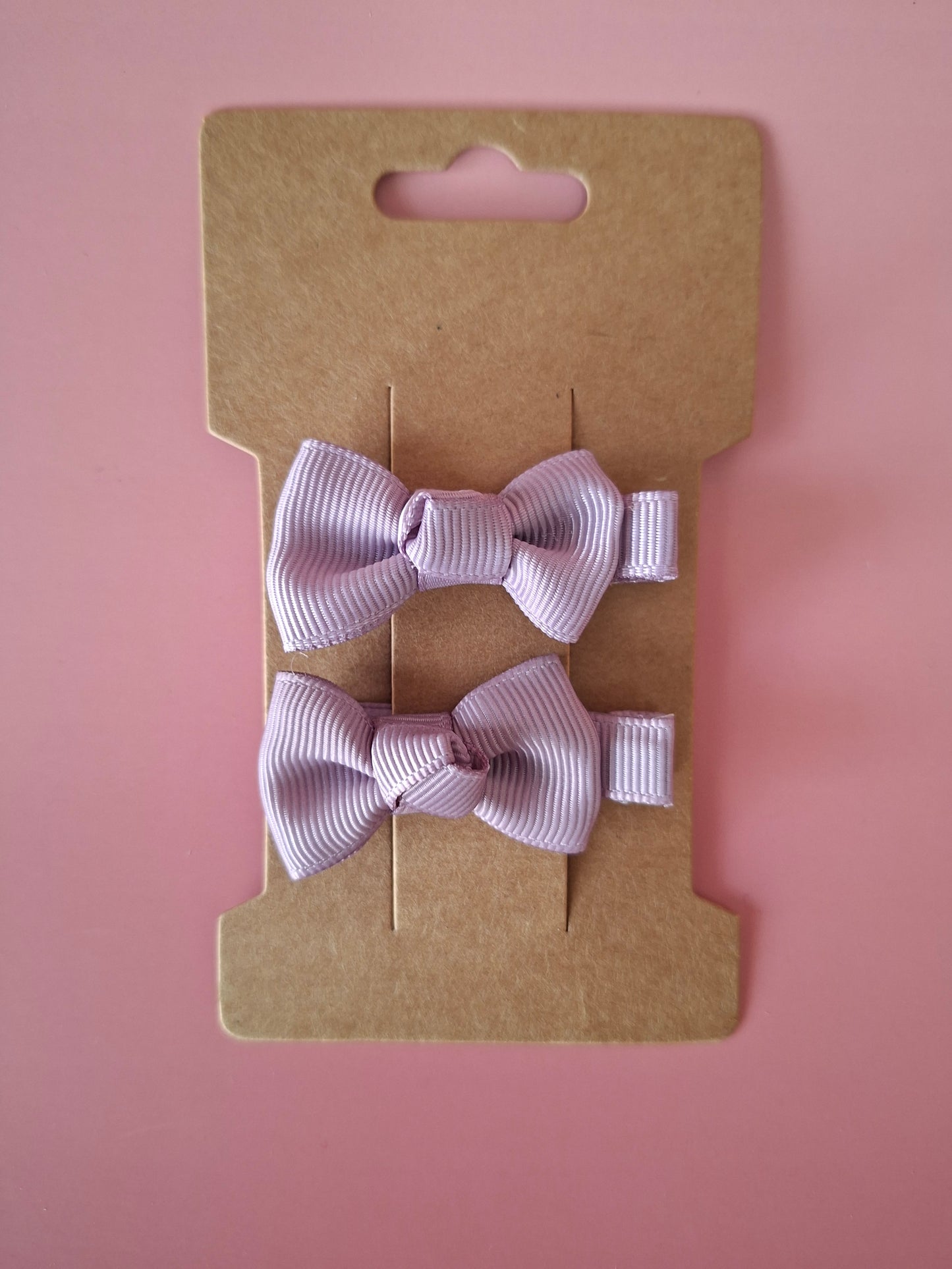 Bow Hair Clip Set